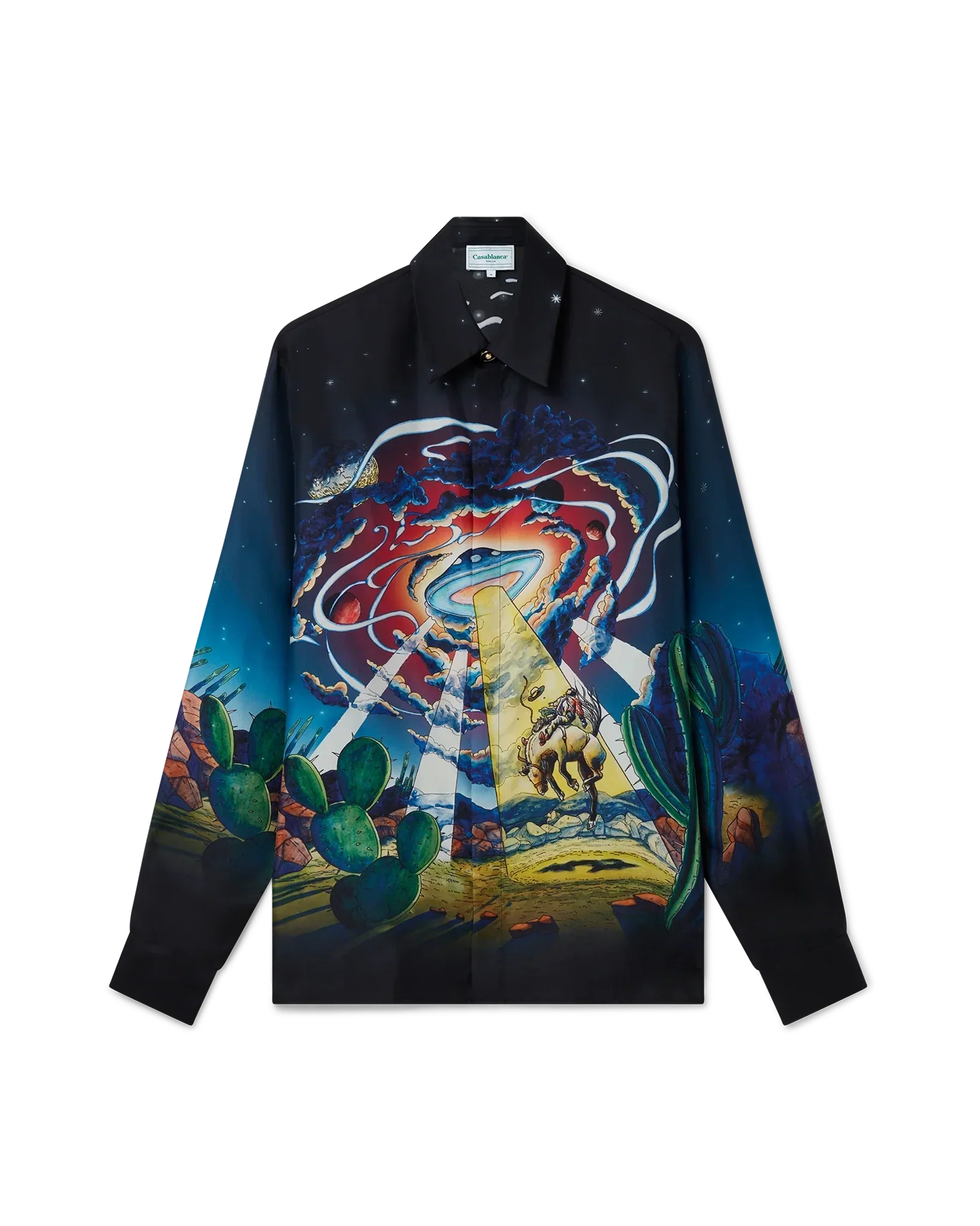 Cowboy De L'Espace Silk Shirt