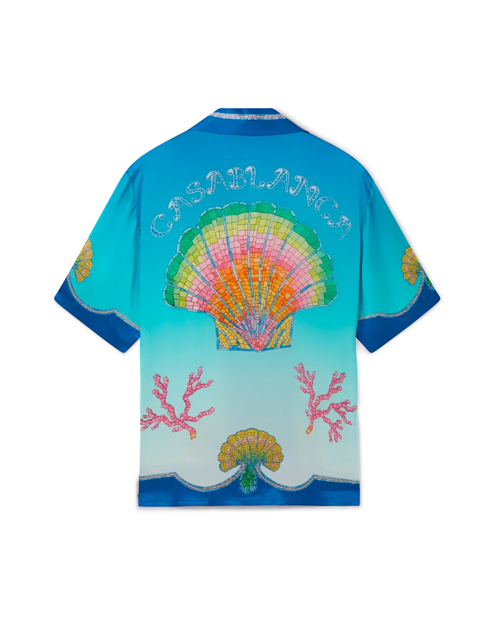 Coquillage Coloré Silk Shirt